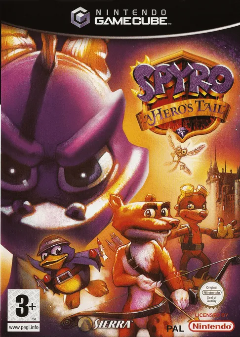 Spyro - A Hero's Tail (Europe) (En,Fr,De,Es,It,Nl)
